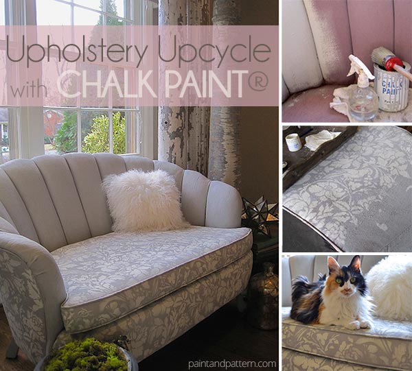How to Chalk Paint Upholstery to Upcycle Painted Furniture – RSVPMarla